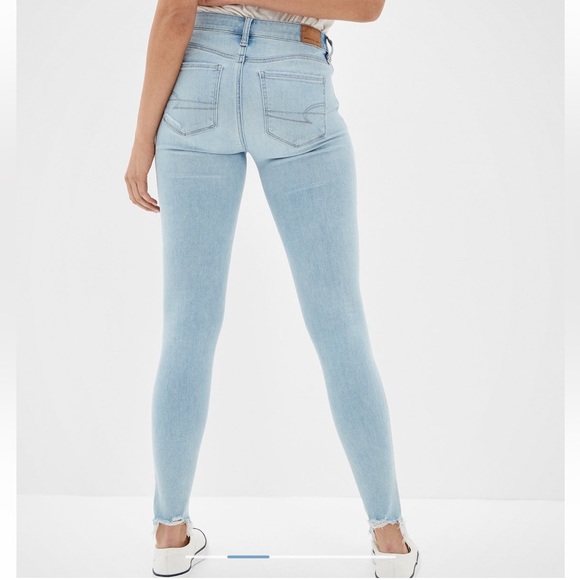 AE Ne(x)t Level Ripped Low Rise Jeggings - Picture 4 of 6